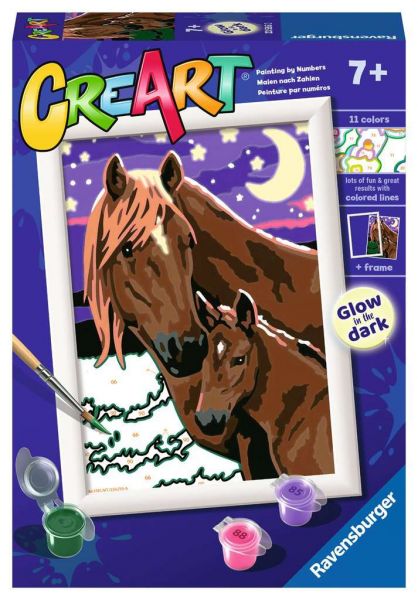 Creart Horses at Midnight 13x18 cm 23.565