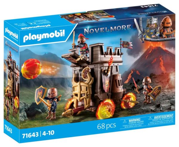 PLAYMOBIL Novelmore Angriffswagen mit Feuerkanone 71643