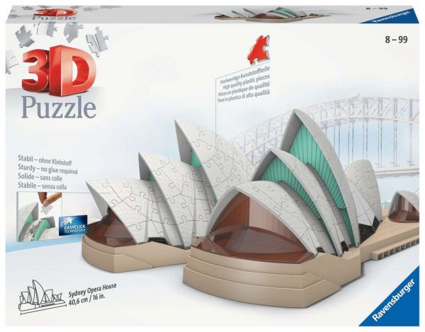Ravensburger 3D Puzzle Sydney Opera 216 Teile 11.243