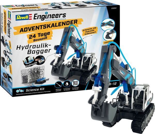 Adventskalender Engineers Hydraulischer Bagger 2023