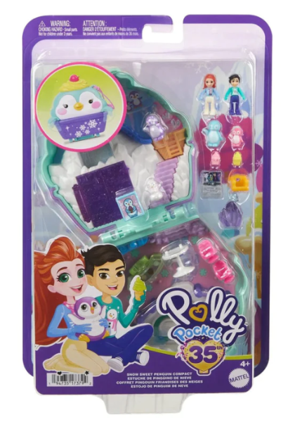 Polly Pocket Snow Sweet Pinguin Schatulle