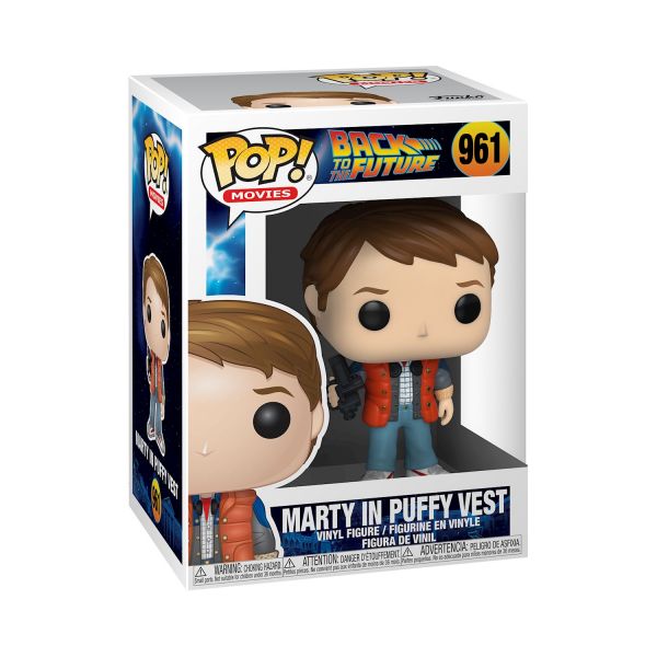 POP Movies BTTF Marty in Puffy Back to the Future