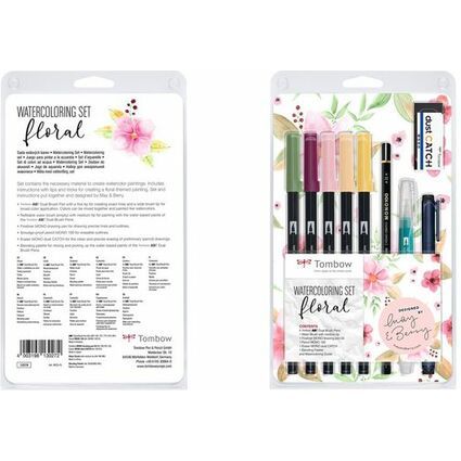 Tombow Watercolor-Set Floral