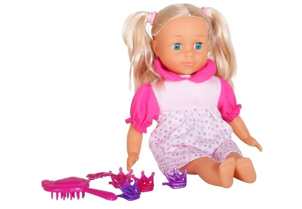 Amia Puppe mit Haar 30cm