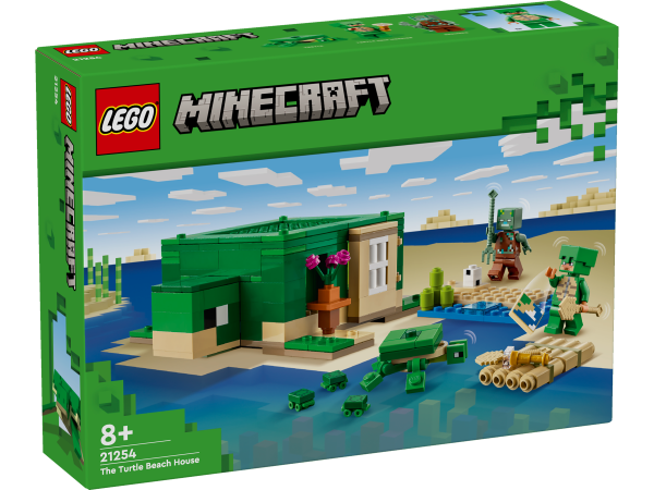 LEGO Minecraft™ Das Schildkrötenstrandhaus 21254