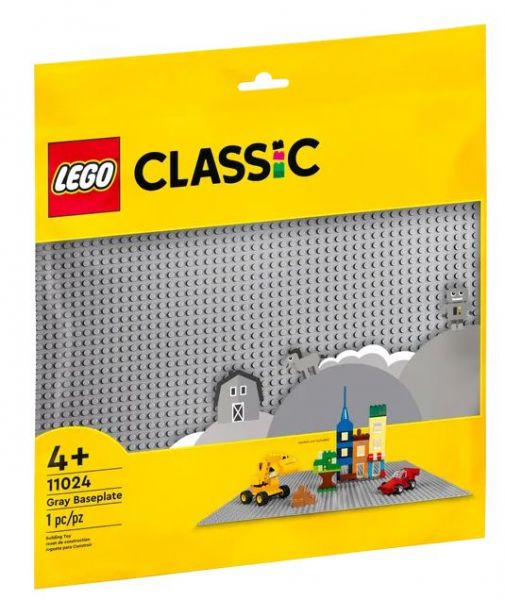 LEGO Classic Graue Bauplatte 11024