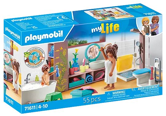 PLAYMOBIL My life Badezimmer 71611