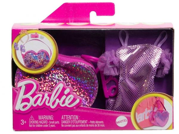 Barbie Fashion Kleidung und Deluxe-Taschen mit Zubehör