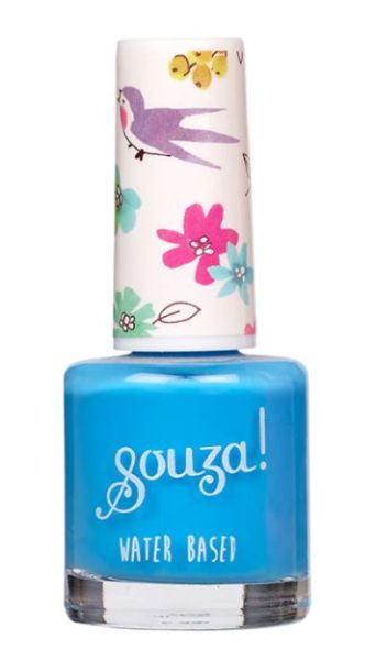 Souza Kinder Nagellack Neon blau