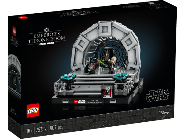 LEGO Star Wars™ Thronsaal des Imperators™ – Diorama 75352