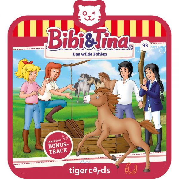 Tigercard : Bibi & Tina - Das wilde Fohlen