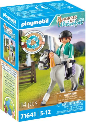 PLAYMOBIL Horse of Waterfall Turnierreiterin 71641