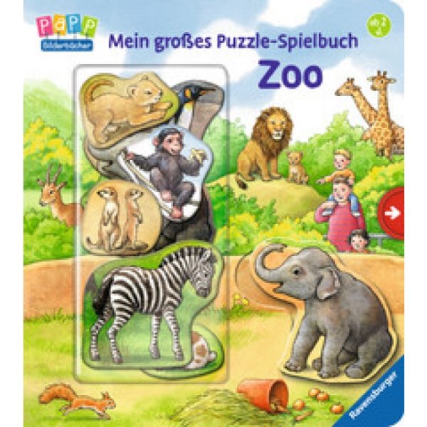 Mein grosses Puzzlebuch Zoo