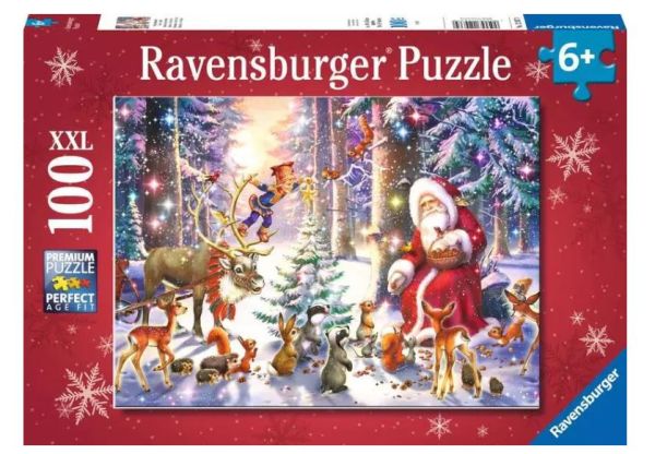 Puzzle 100 Teile Waldweihnacht 12.937