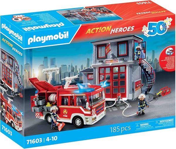 PLAYMOBIL Feuerwehr Megaset 71603