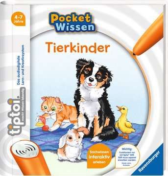 Tiptoi Pocket Wissen : Tierkinder 55.476