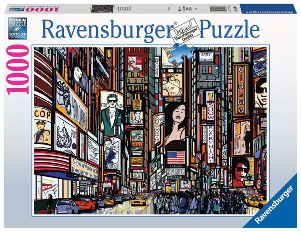 Puzzle 1000 Teile Buntes New York 017.088