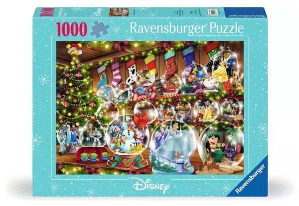 Puzzle 1000 Teile Disney World Schneekugelparadies 00.537