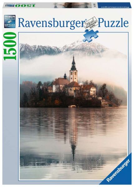 Puzzle 1500 Teile Die Insel der Wünsche, Bled, Slowenien 17.437