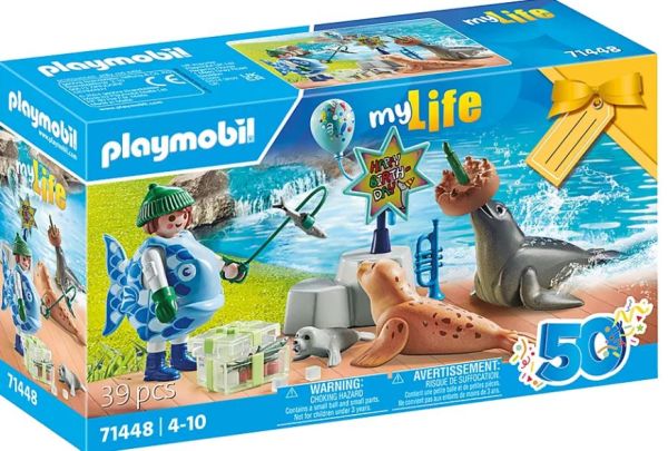 PLAYMOBIL Tierfütterung 71448