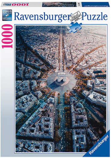 Puzzle 1000 Teile Paris von Oben 15.990