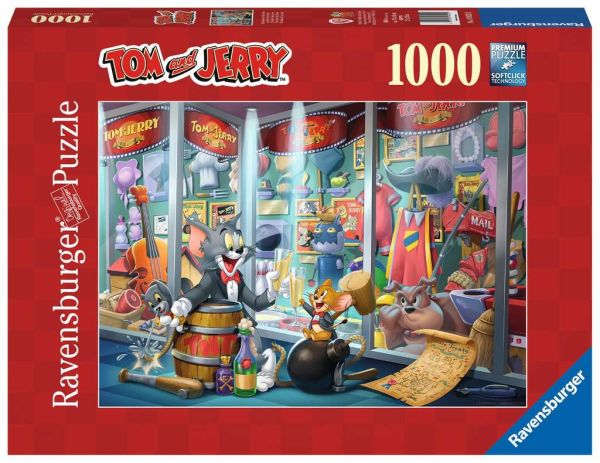 Ravensburger Puzzle 1000 Teile Tom & Jerry Hall of Fame 16.925