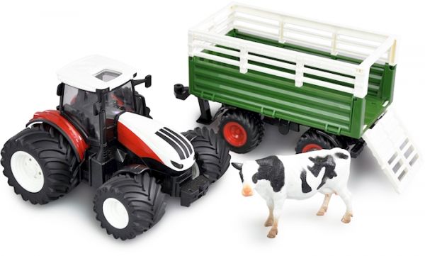 RC Traktor mit Viehtransporter