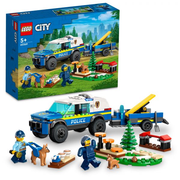 LEGO City Mobile Polizeihunde - Training 60369