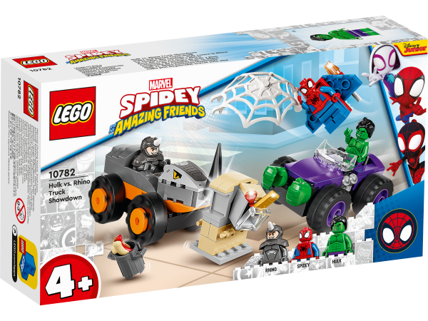 LEGO Spideys Hulks und Rhinos Truck-Duell 10782