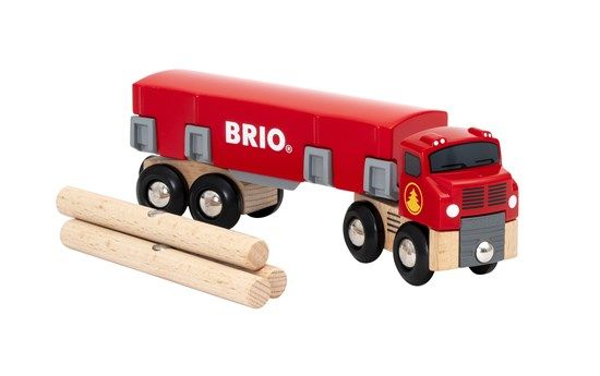 Brio Holztransporter mit Magnetladung 33657
