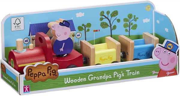 Peppa Pig Wooden Play Pig's Train
