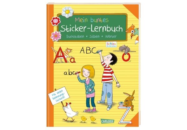 Schlau für die Schule Sticker Lernbuch : Buchstaben