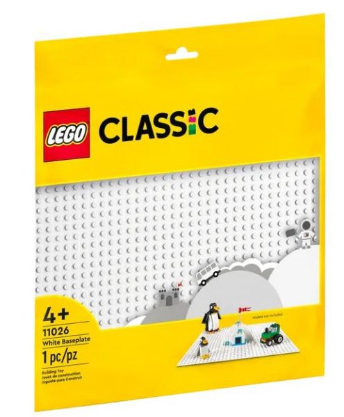 LEGO Classic Weisse Bauplatte 11026