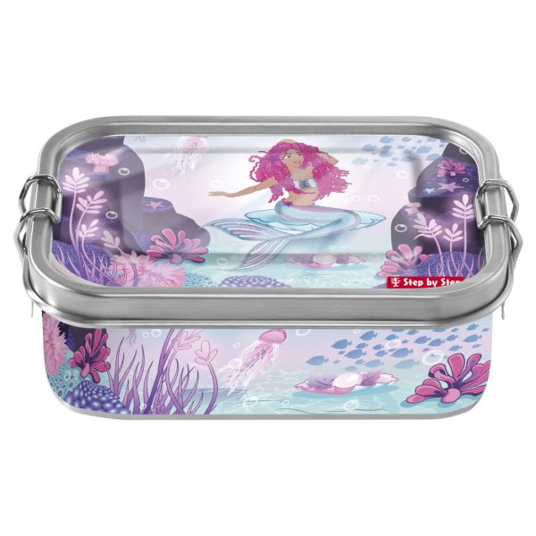 Step by Step Edelstahl-Lunchbox Mermaid Lola