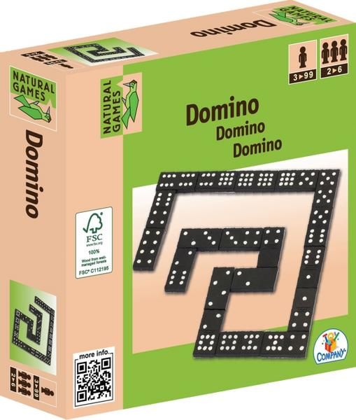 TTC Natural Games Domino 55 Steine