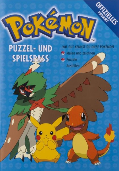 Pokémon Heft: Wie gut kennst Du Pokémon 2 - Puzzel- und Spielspass