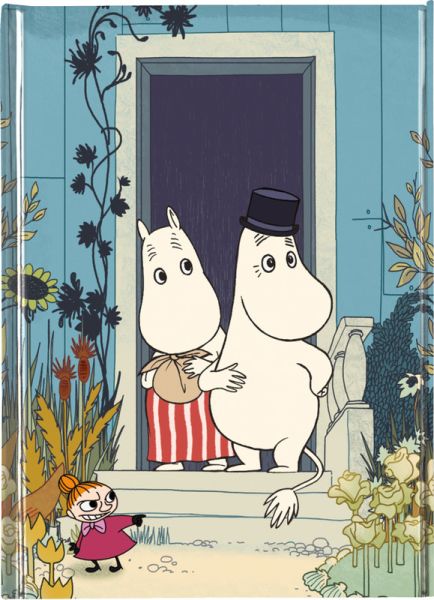 FLAME TREE Notizbuch A6 mit Magnetverschluss Moomins