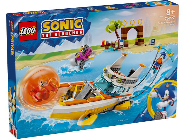 LEGO Sonic the Hedgehog™ Tail's Abenteuerboot 76997