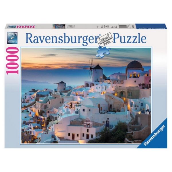 Puzzle 1000 Teile Abend in Santorini 19.611