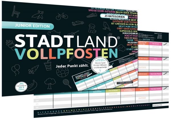 Denkriesen-Stadt-Land-Vollpfosten- Junior Edition