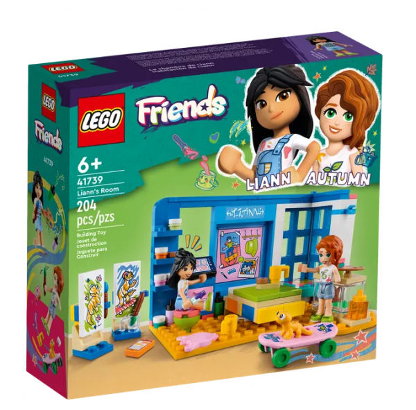 LEGO Friends Lianns Zimmer 41739