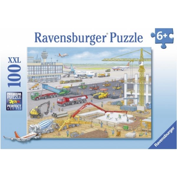 Ravensburger XXL Puzzle Baustelle 100 Teile, 10.624