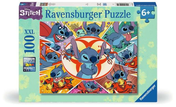 Ravensburger Puzzle 100 Teile Disney Stitch In meiner Welt 01.071