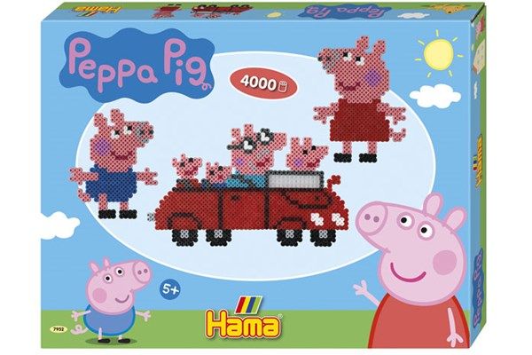 HAMA Geschenkpackung Peppa Pig 4000 Perlen