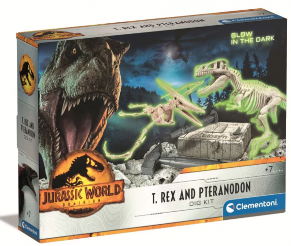 Jurassic World Ausgrabungs-Set T-Rex & Pteranodon