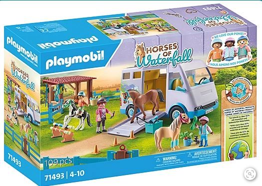 PLAYMOBIL Mobile Reitschule 71493