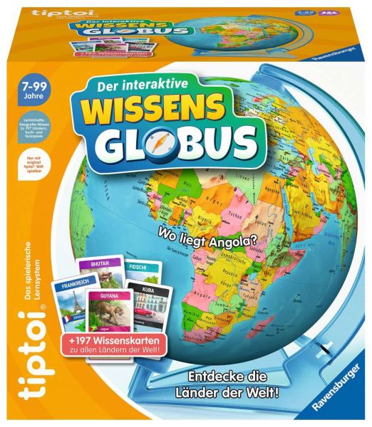 Tiptoi Der interaktive Wissens-Globus 00.107