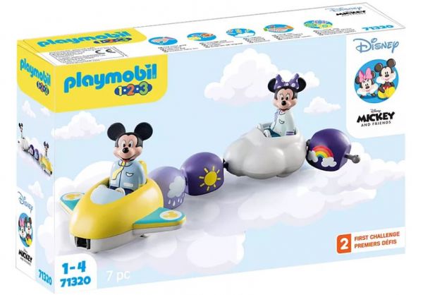 PLAYMOBIL 1.2.3 Disney: Mickys & Minnies Wolkenflug71320