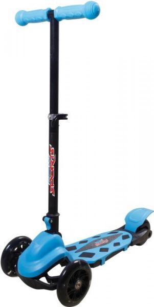 New Sports 3-Wheel Scooter Blau 120mm