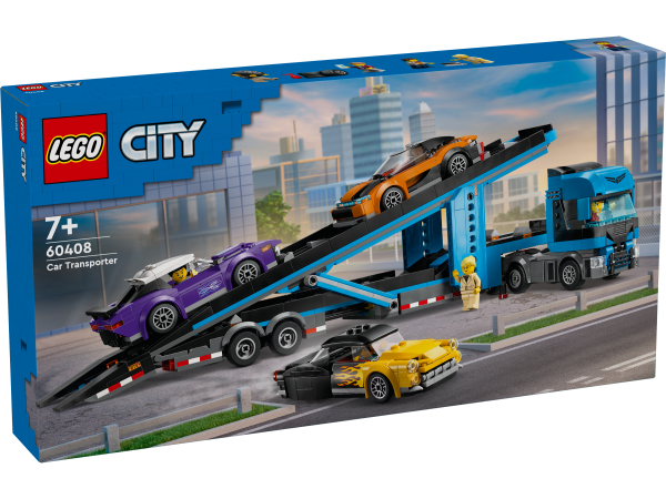 LEGO City Autotransporter mit Sportwagen 60408